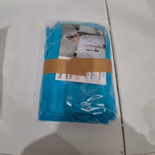3PC HITIME COTTON TOWELS SET - TEAL image 4