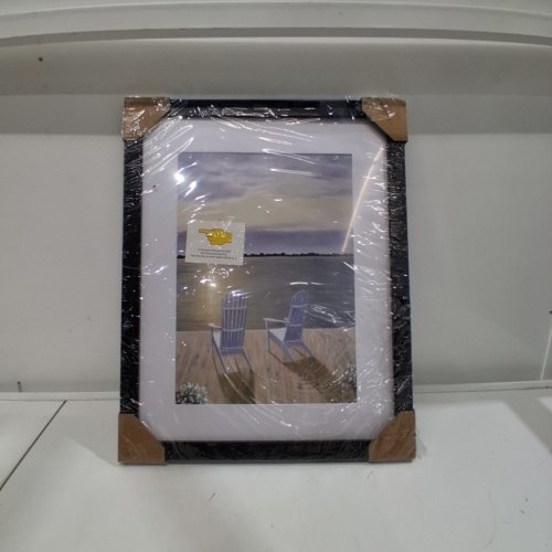 PICTURE POSTER FRAME - 18" X 14" - BLACK image 2