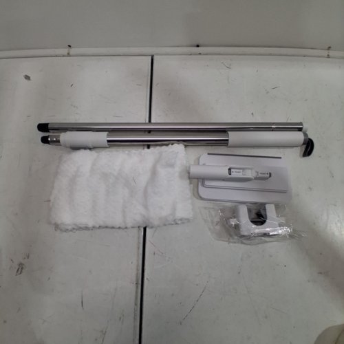 MULTI-PURPOSE REUSABLE MINI CLAMP MOP - 38"L - WHITE image 2