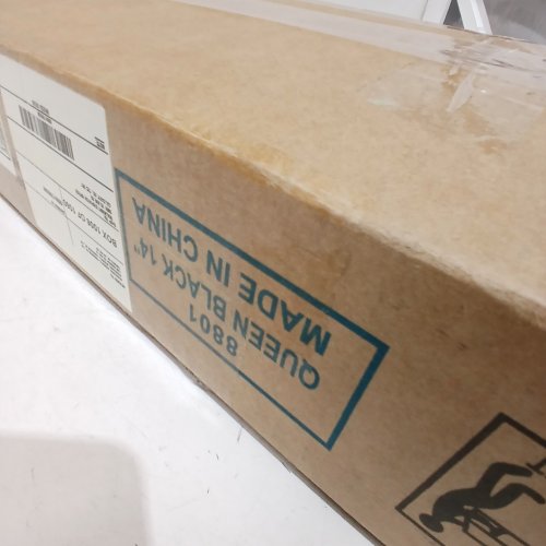 HEAVY DUTY STEEL MATTRESS FOUNDATION - QUEEN - 12" - BLACK (MODEL: 8801) image 4