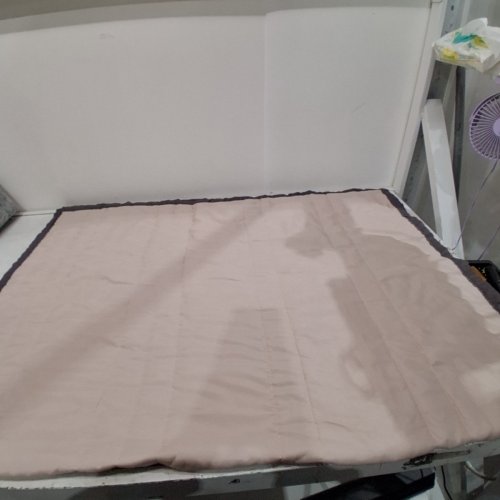 COOLING THROW BLANKET - 60" X 39" - BEIGE image 2