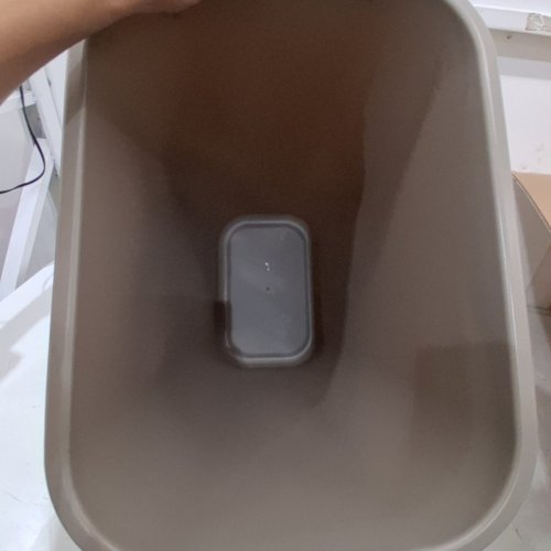RUBBERMAID RECTANGULAR WASTEBASKET - 10GAL - BEIGE (MODEL: FG295700BEIG) image 3