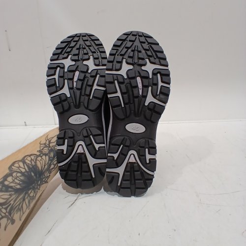 MENS CASUAL LIGHTWEIGHT OUTDOOR SHOE - 12 - BLACK image 4