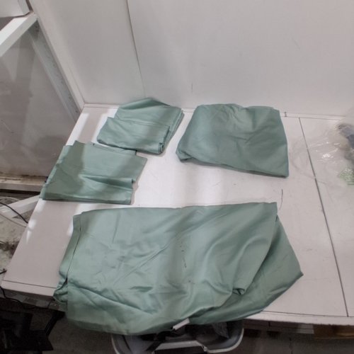 4PC MICROFIBER SHEET SET - QUEEN - TEA GREEN image 3
