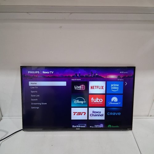 PHILIPS 7600 SERIES FULL HD QLED ROKU TV - 32" - BLACK - (MODEL: 32PQF7676/F6) image 3