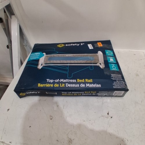 SAFETY 1ST 36" TOP-OF-MATTRESS BED RAIL - GREY (MODEL: BR017CEIU) image 3
