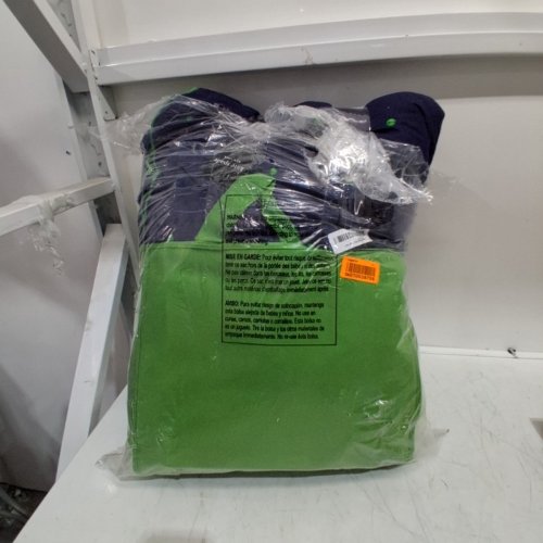 3PC KATE SPADE NEW YORK SCALLOPED EDGE COTTON QUILT BEDDING SET - FULL/QUEEN - NAVY & GREEN (MODEL: 43025040720E) image 5