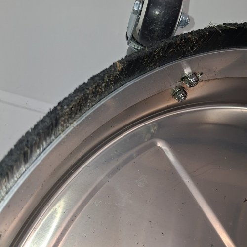 STAINLESS STEEL PRESSURE WASHER SURFACE CLEANER - 18", 4000PSI MAX, 1/4" CONNECTOR - SILVER - (MODEL: QD-XDP11) image 5