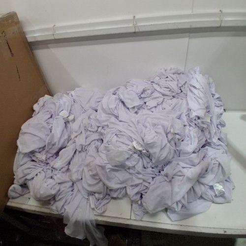 ~50PK VEVOR FOLDING CHAIR SEAT COVERS - ROMANTIC WHITE image 2