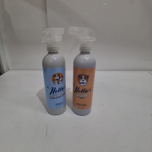 2PC NELLIE'S PET STAIN REMOVER AND FRESH DOG SPRAYS - 16 OZ EACH (MODEL: 2062098) image 3