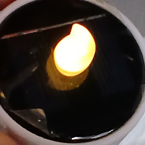 5PK YAKPO WATERPROOF WARM WHITE SOLAR POWERED OUTDOOR LED TEA LIGHTS - WHITE image 2