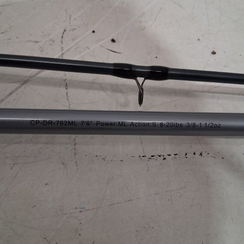 OKUMA CLASSIC PRO GLT DOWNRIGGER FISHING ROD - 7FT 6" - BLACK/STEEL (MODEL: CP-DR-762ML) image 3
