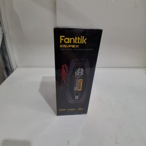 FANTTIK T8 APEX JUMP STARTER KIT WITH CABLES - 20000MAH - 83W - BLACK/GREY/RED (MODEL: 1847327) image 2