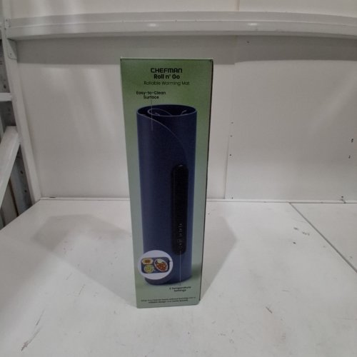 CHEFMAN ROLL N' GO ELECTRIC WARMING SILICONE MAT - 23.6" X 15.8" - BLUE (MODEL: RJ22-S-BLUE-CA) image 4