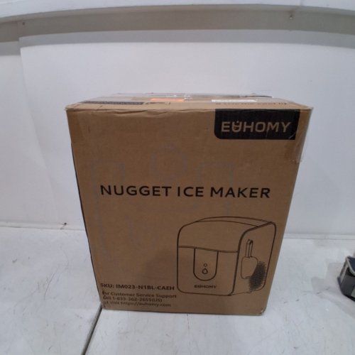 EUHOMY PEARL L1 PRO NUGGET ICE MAKER - MAKES 33LB/DAILY - 1.1L CAP TANK - BLACK (MODEL: IM023-N1BL-CAEH) image 7