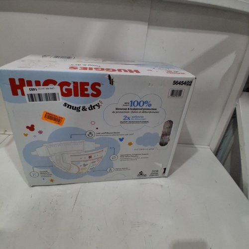 208PK HUGGIES SNUG & DRY DIAPERS - SIZE: 1 (8LB TO 14LB) - DISNEY image 3