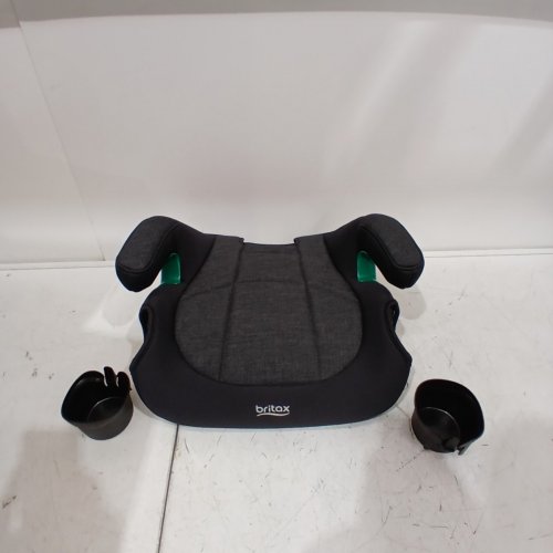 BRITAX UPNGO BACKLESS BOOSTER CAR SEAT - 120 LBS - RAVEN BLACK (MODEL: E1D467A) image 3