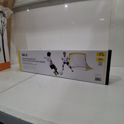 SKLZ QUICK SETUP YOUTH SOCCER GOAL - 4FT X 3FT - YELLOW - (MODEL: 1430696) image 2