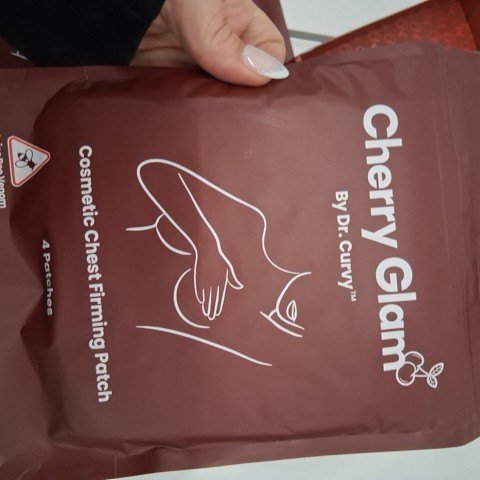 4PK CHERRY GLAM BY DR. CURVY CHEST FIRMING & HYDRATION PATCH CONTAINS BEE VENOM - image 5