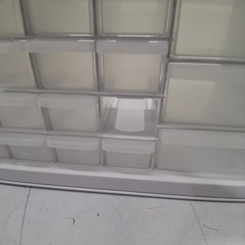IRIS PLASTIC HARDWARE STORAGE ORGANIZER WITH 26 DRAWER - WHITE (MODEL: DPC-26) image 3
