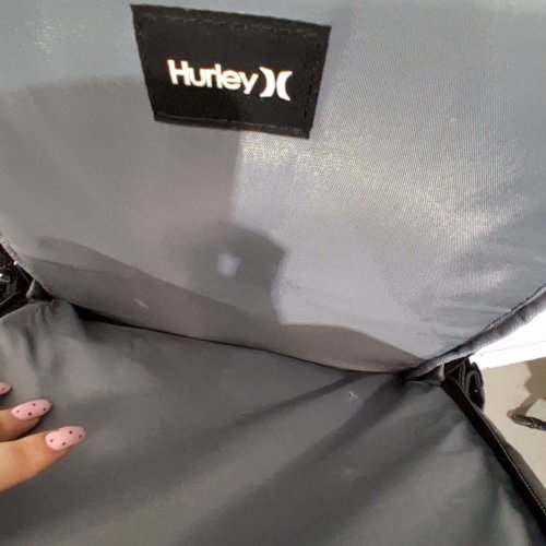 UNISEX HURLEY COMMUTER TRAVEL BACKPACK - BLACK image 3
