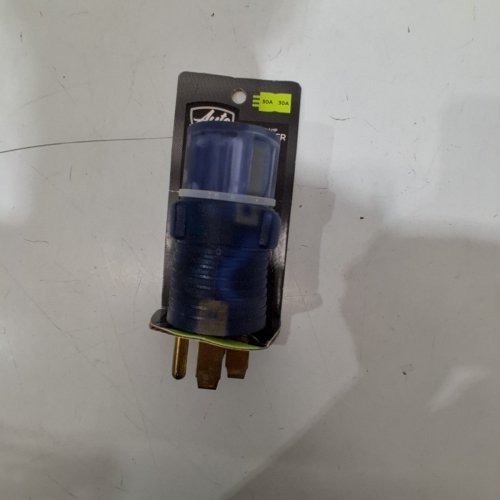AUTO DRIVERV POWER ADAPTER WITH LIGHT - UNIVERSAL - 30-50 AMP - BLUE image 2