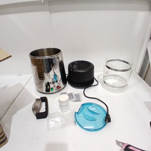 CO-Z ELECTRIC WATER DISTILLER & PURIFIER - 4L GLASS JAR - STAINLESS STEEL (MODEL: ‎CO-Z DWD-SS01-UZ-CA) image 4