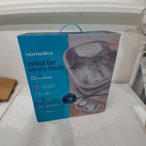 HOMEDICS SMART SPACE ELITE FOOTBATH - PURPLE AND WHITE (MODEL: FB-525H) image 3