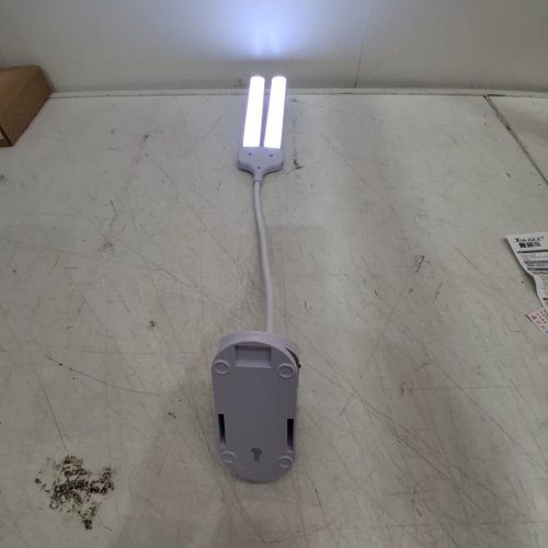XIAJUE ADJUSTABLE CLIP-ON LED DESK LAMP - 8W - WHITE image 2