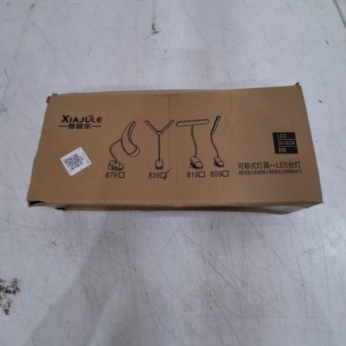 XIAJUE ADJUSTABLE CLIP-ON LED DESK LAMP - 8W - WHITE image 5