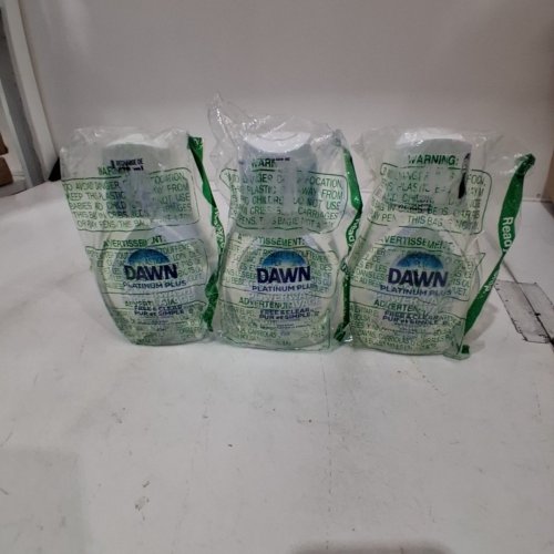 3 DAWN PLATINUM POWERWASH FREE AND CLEAR DISHWASHING LIQUID - 473ML EACH image 2