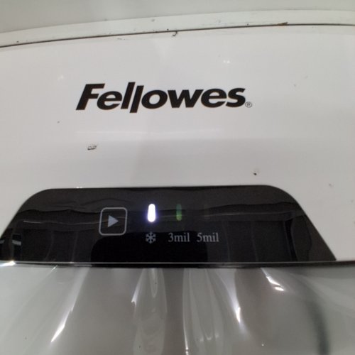 FELLOWES AYLA 125 LAMINATOR, 1-MINUTE WARM-UP, UP TO 12.5" AND 5 MIL - BLACK/WHITE (MODEL: 5752001) image 2