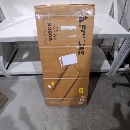 FOUSAE WALKING PAD MACHINE - 9% INCLINE - 330LB MAX - BLUE (MODEL: CAX390AB) image 4