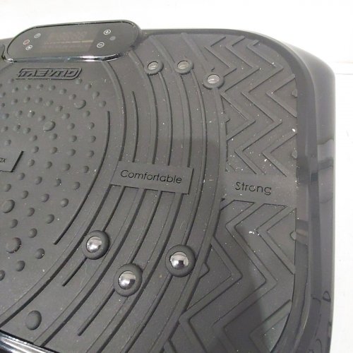 TAEVNO VIBRATION PLATE EXERCISE MACHINE - 23" X 15" - BLACK image 4