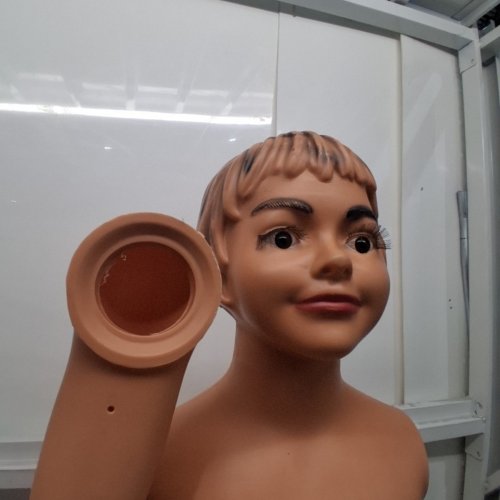 PLASTIC FULL KID BODY CHILD MANNEQUIN FOR CLOTHING DISPLAY - 43" image 4