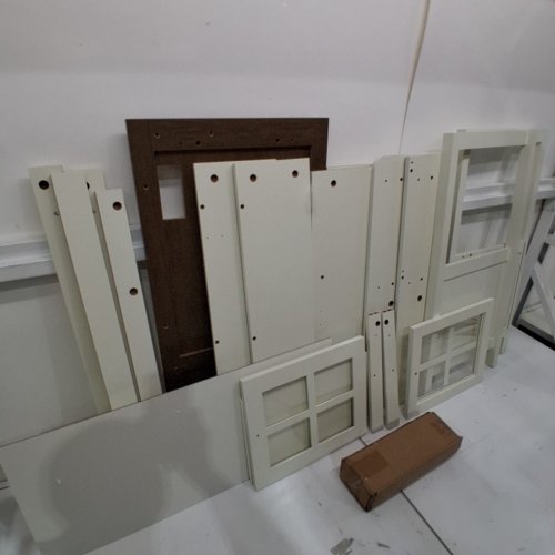 CHOOCHOO MULTI-LEVEL COFFEE BAR AND BAKERS RACK - 59.8"X31.5"X15.7" - WHITE - (MODEL:BR2401) image 3