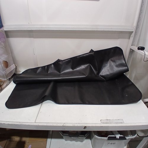 AUTOMOTIVE TRUNK FLOOR MAT - 76" X 52" - BLACK image 2