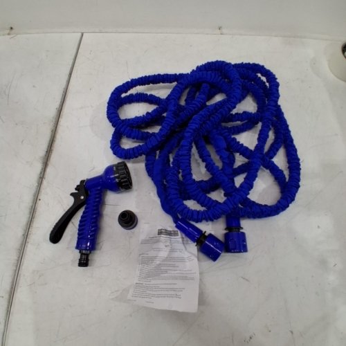 EXPANDABLE GARDEN HOSE - NO KINK - 10FT - BLUE image 2