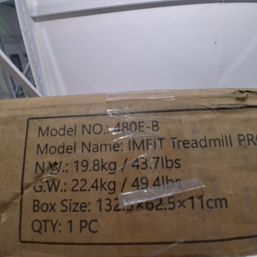 IFIT FOLDABLE TREADMILL (MODEL: 480F-B) image 3