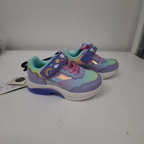 TODDLERS ATHLETIC SNEAKERS - SIZE 8 - MULTICOLOR (STYLE: 76JELLYCLOUDGY26) image 2