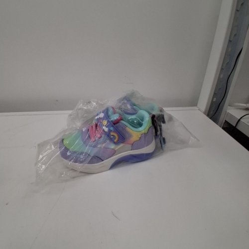 TODDLERS ATHLETIC SNEAKERS - SIZE 8 - MULTICOLOR (STYLE: 76JELLYCLOUDGY26) image 4