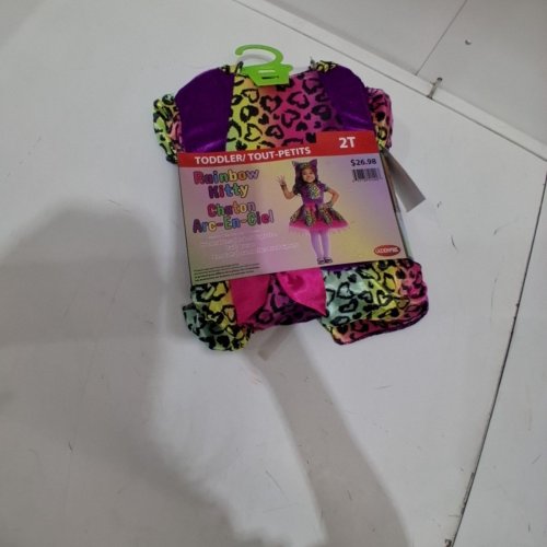 4PC GOODMARK RAINBOW KITTY COSTUME - 2T - MULTICOLOR (STYLE: CA28206) image 3