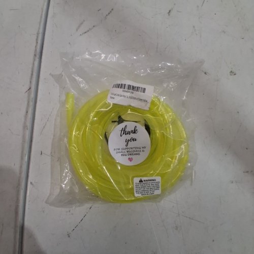 FUEL LINE GAS HOSE TUBING - 1/4" X 10FT - YELLOW image 3