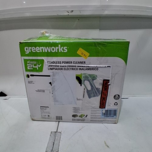 GREENWORKS CORDLESS PRESSURE WASHER - 600PSI - 24V - GREEN (MODEL: PC24B00) image 5