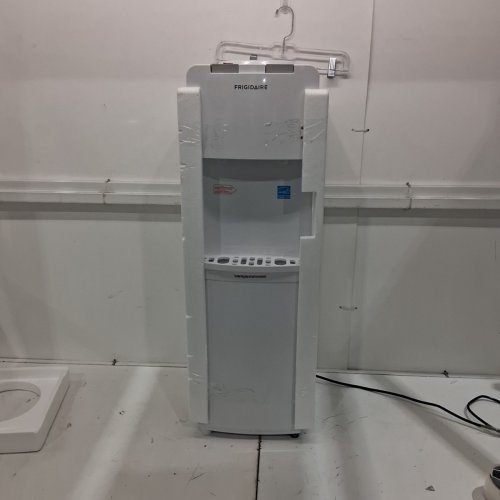 FRIGIDAIRE TOP LOADING HOT & COLD WATER DISPENSER WITH CHILD SAFETY LOCK - HOLDS 3-5 GALLON BOTTLE - WHITE (MODEL: EFWC498) image 3