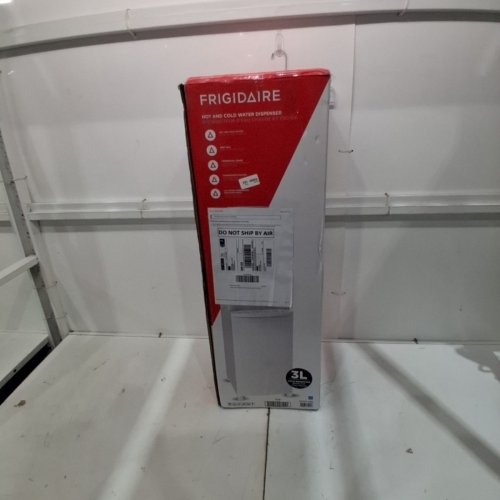 FRIGIDAIRE TOP LOADING HOT & COLD WATER DISPENSER WITH CHILD SAFETY LOCK - HOLDS 3-5 GALLON BOTTLE - WHITE (MODEL: EFWC498) image 9