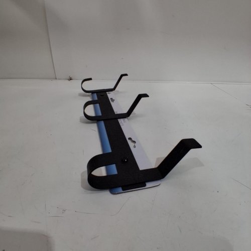 ERA METAL 3-HOOK WALL RACK - 15" - BLACK (STYLE: WC19326BK) image 4