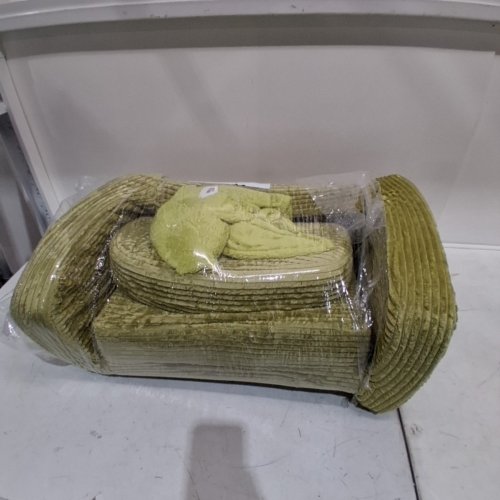 EXTRA WIDE 2 IN 1 CONVERTIBLE TODDLER KIDS COUCH- OLIVE GREEN image 3
