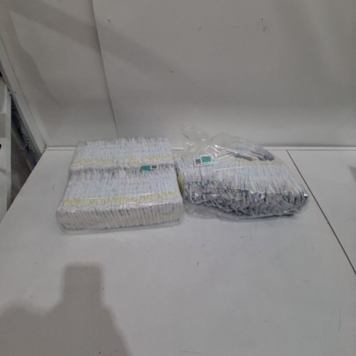 106PK PAMPERS SWADDLERS DIAPERS - NEWBORN SIZE image 2