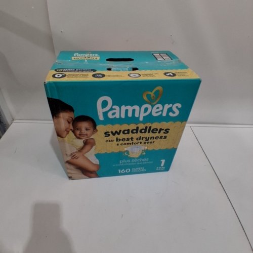 106PK PAMPERS SWADDLERS DIAPERS - NEWBORN SIZE image 4